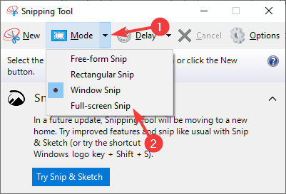 full screen snipping tool