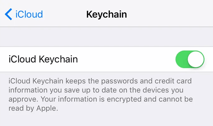 keychain icloud view saved wifi passwords iphone, android