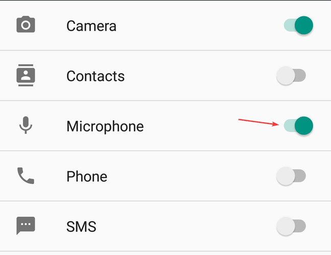 microphone permissions google assistant popping up