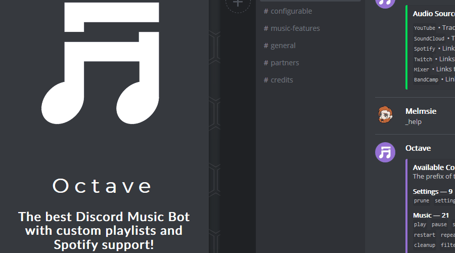 octave discord music bot
