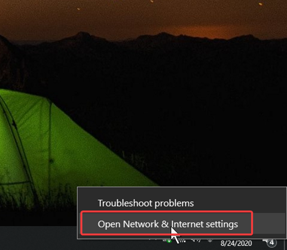 open-network-settings-resolving-host-error