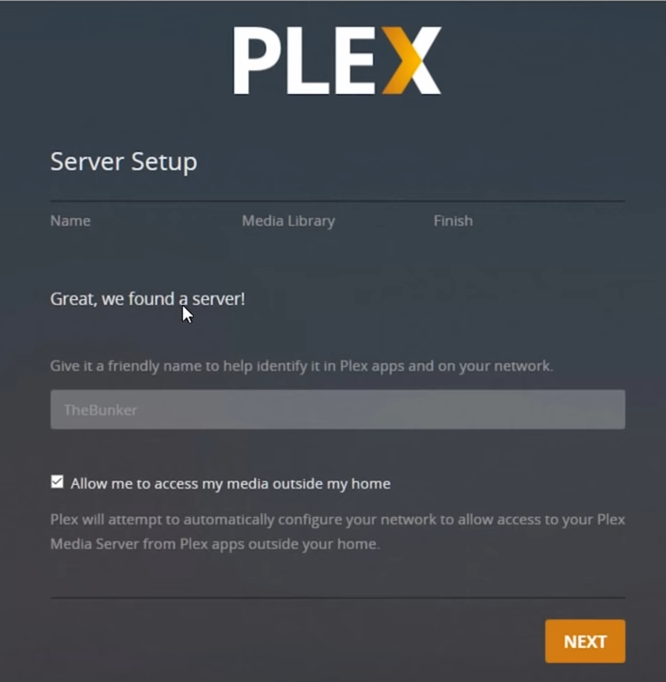 Plex Server Setup stream pc to firestick