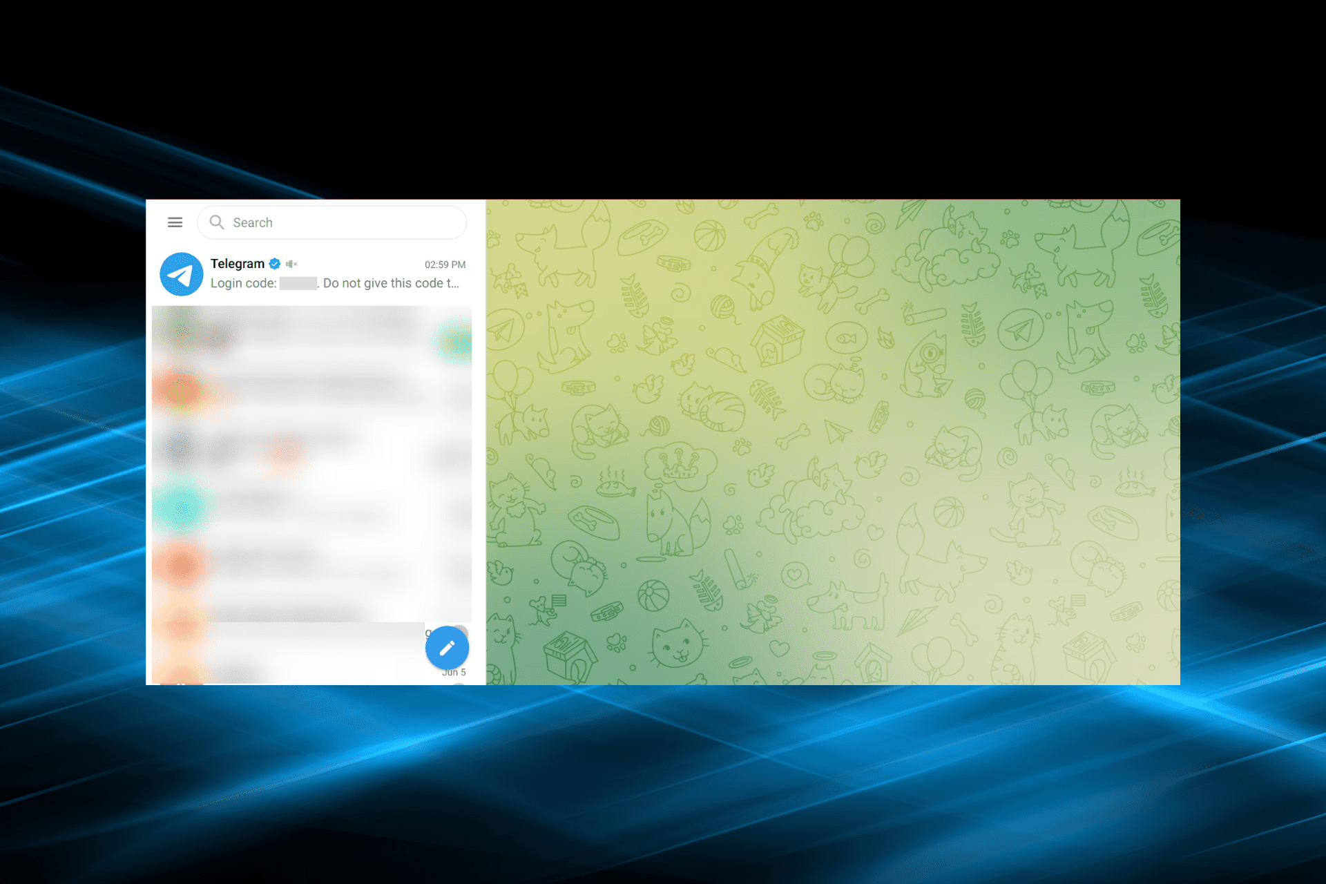 Open telegram in browser