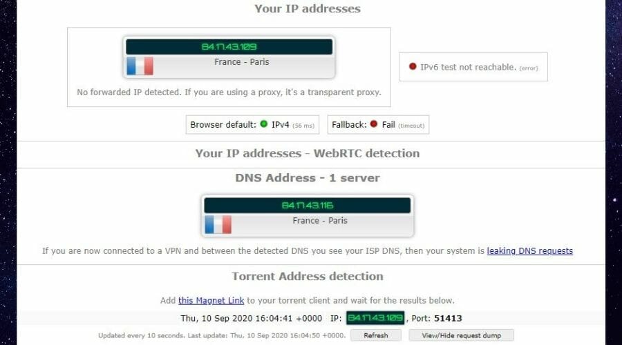  ipleak test Avast VPN torrenting