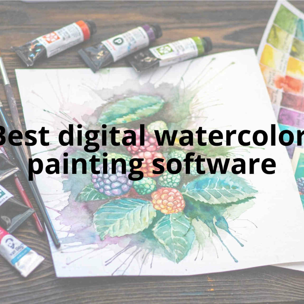 5+ Best Digital Watercolor Painting Software