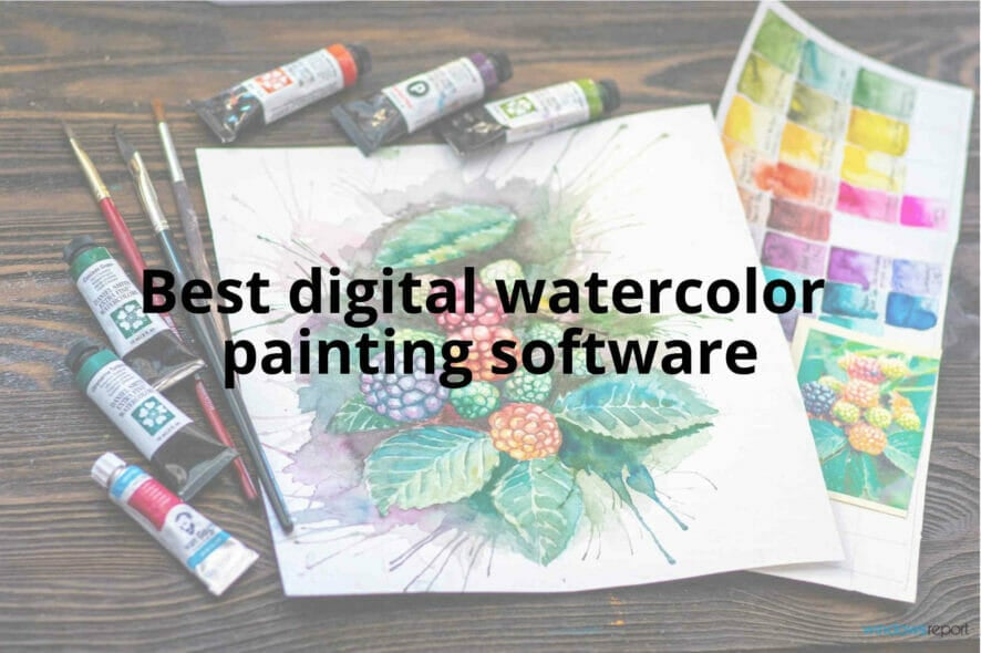 What are the best digital watercolor painting software