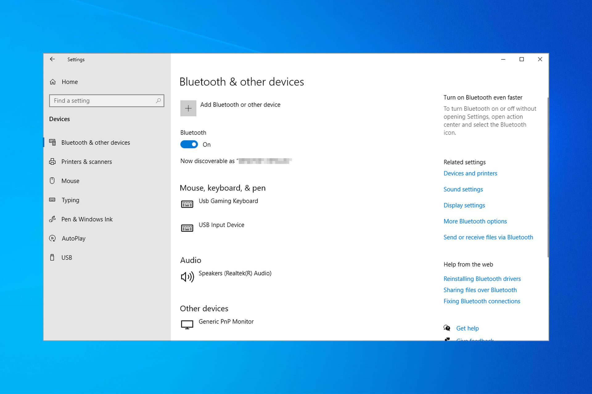 Bluetooth won’t turn on in Windows 10 11