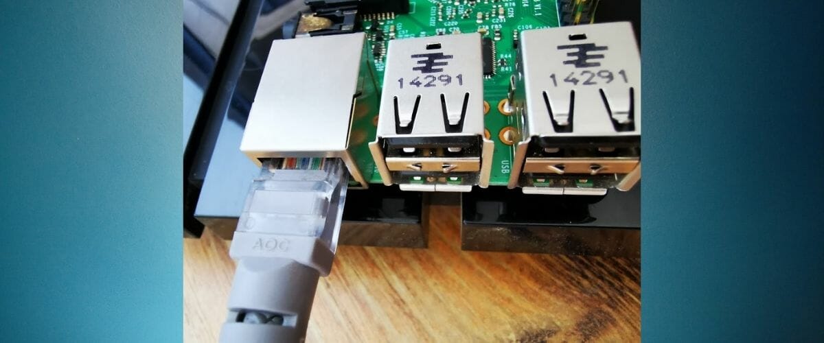 Ethernet cable Raspberry Pi