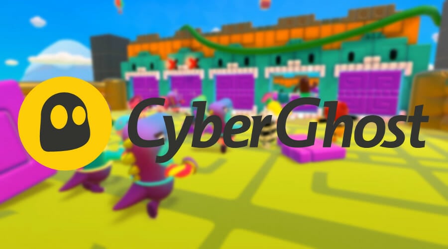 use CyberGhost VPN for Fall Guys Ultimate Knockout