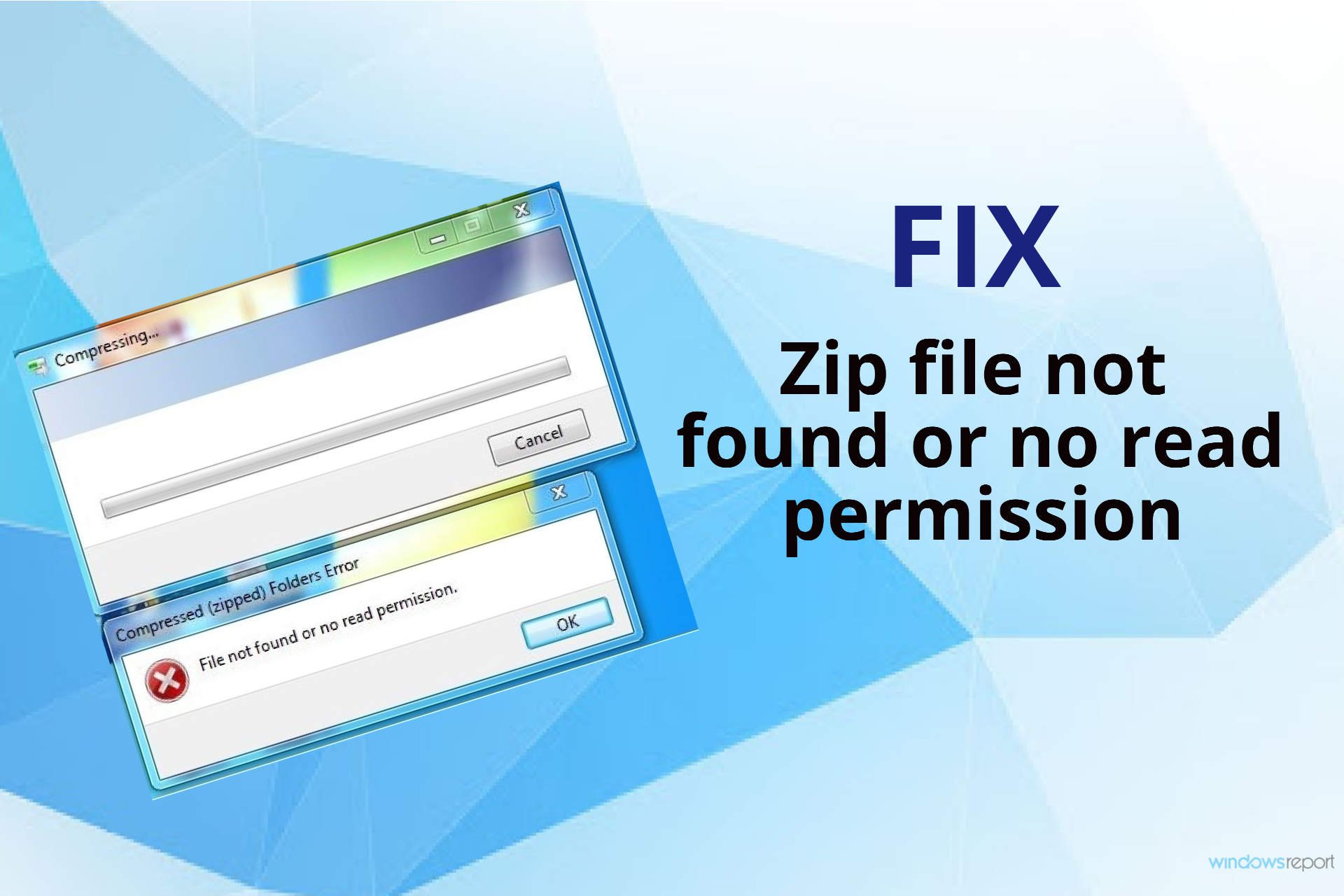 Fix File not found no read permission error
