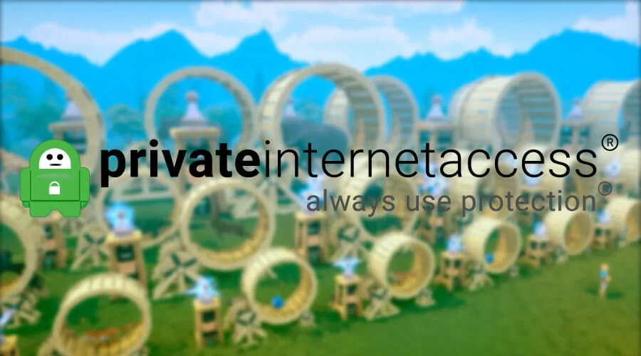 Private Internet Access has native port forwarding for Craftopia