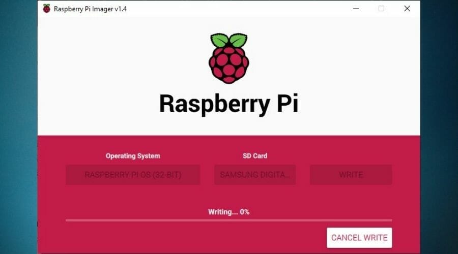 Progress of Raspberry Pi Imager