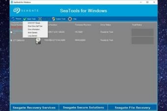 seagate tools for windows 10