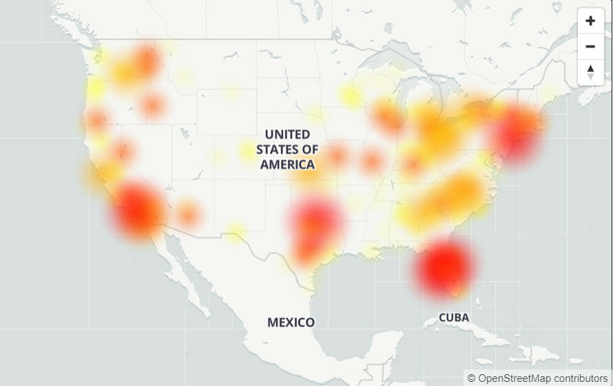 Spectrum connection is down affecting thousands