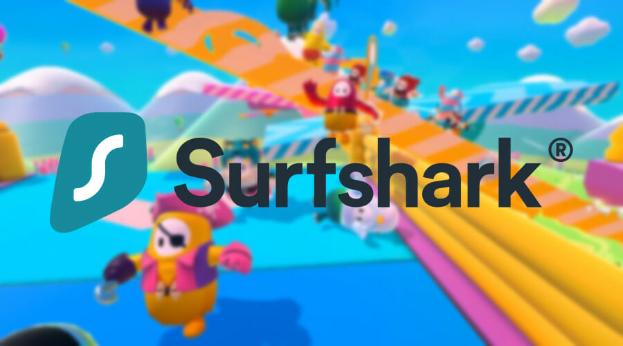 use Surfshark for Fall Guys Ultimate Knockout