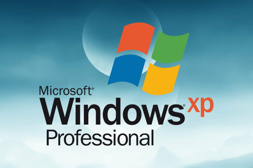 Still running Windows XP