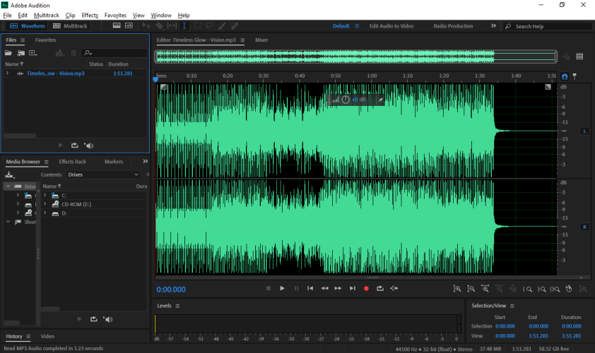 software de edição de áudio Como melhorar a qualidade do mp3