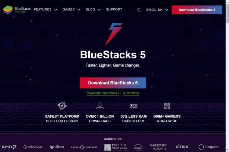 bluestack website
