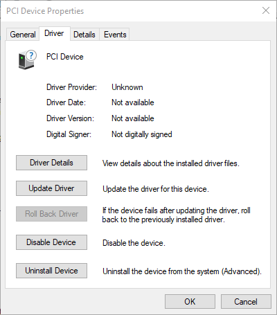 device manager update drivers