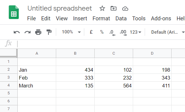 Dummy data for spreadsheet google sheets conditional formatting based on another cell