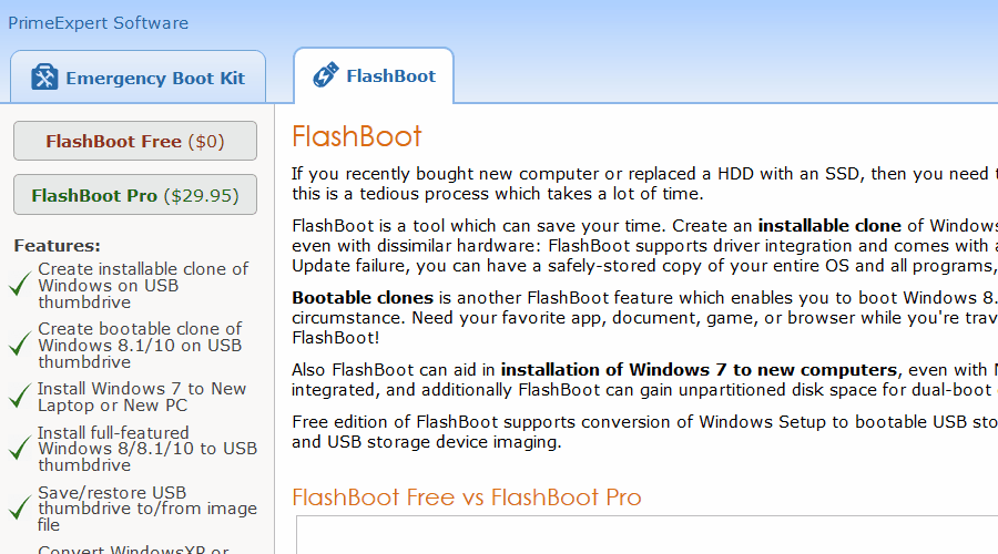 بديل FlashBoot وينتوسب