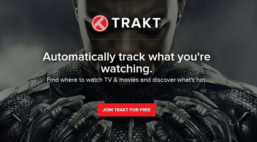 Trakt keep track of movies watched