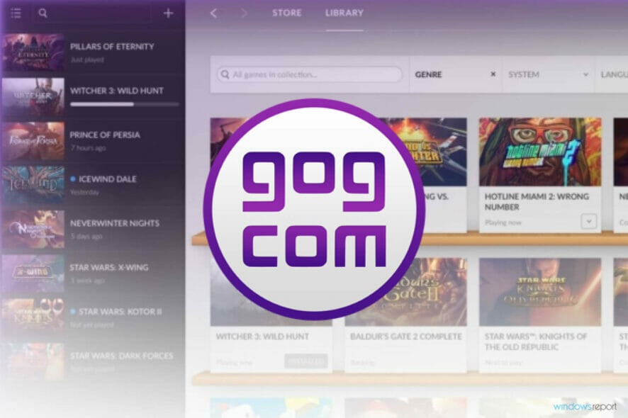How can I fix Gog Galaxy white screen issue