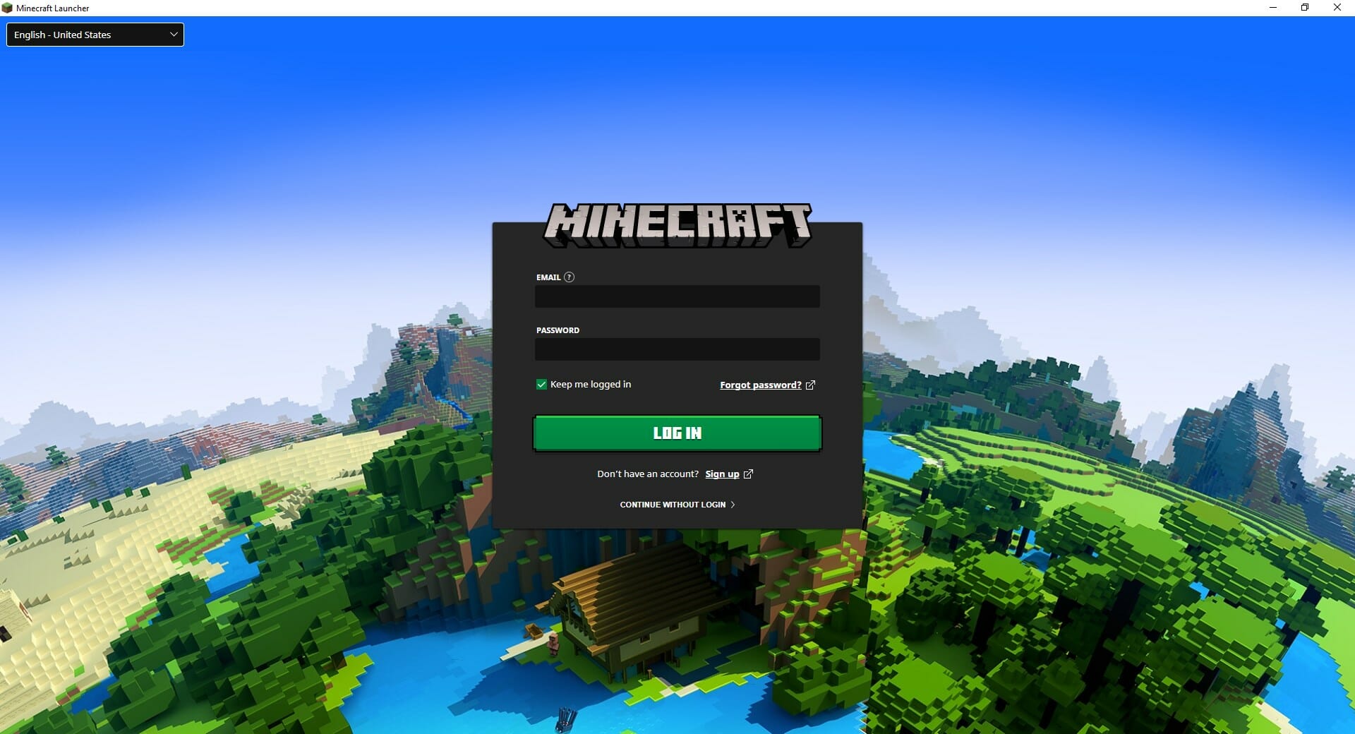 java launcher minecraft