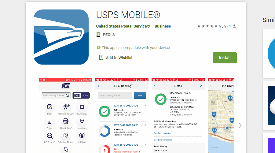 USPS mobile app this service is temporarily unavailable-ak1213