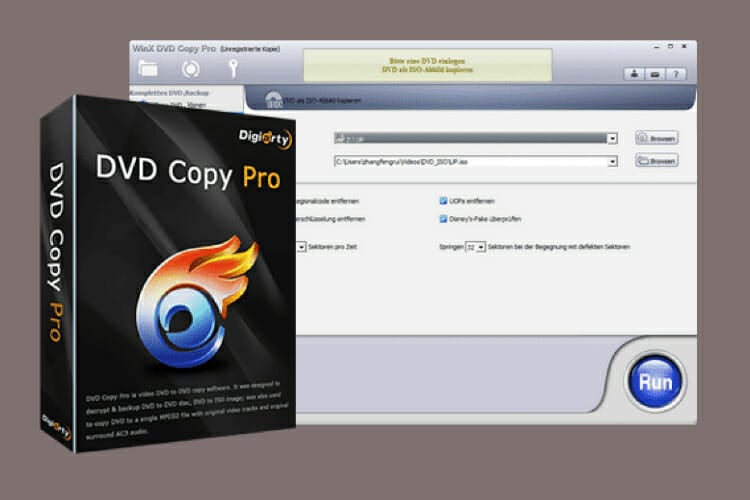 DVD 사본 프로 도구