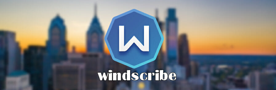 Windscribe VPN Philadelphia server