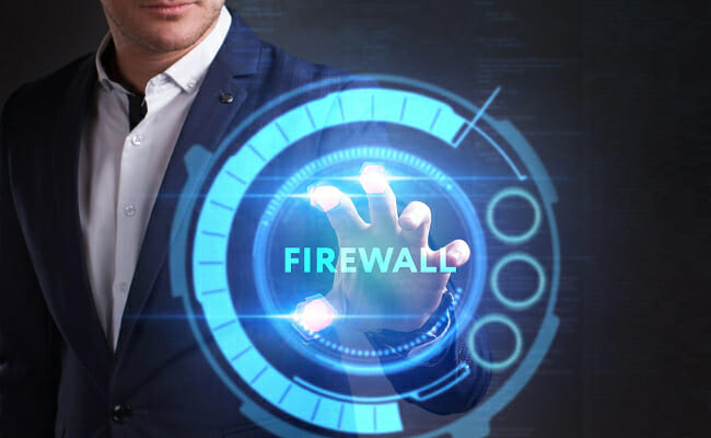 check your firewall