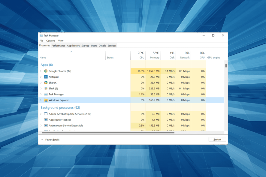 fix high cpu usage explorer.exe in windows 10