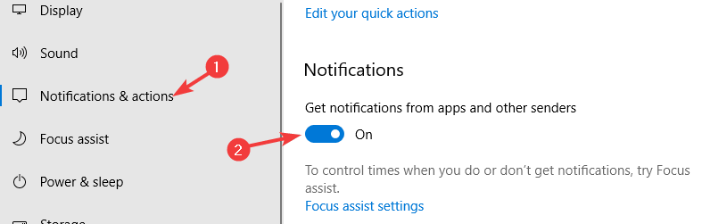 get notifications from apps and other senders xbox windows 10 app not getting party invites