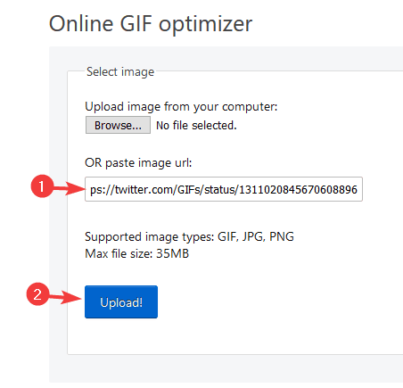 paste link save online gif optimizer animated gif from twitter
