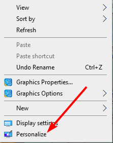 personalize cant change folder name
