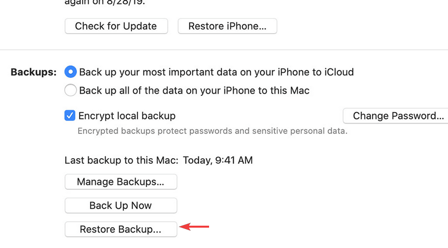 restore backup there was an error downloading this photo from your icloud library