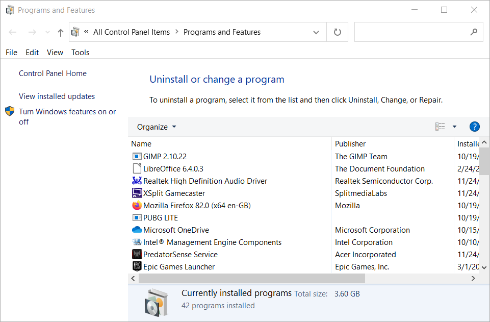 Windows 10's uninstaller chrome update error 12 / chrome update failed error 12 / google chrome update failed error 12