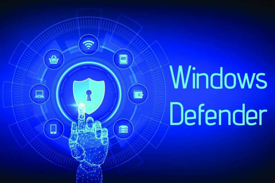 Windows defender patch for installation image