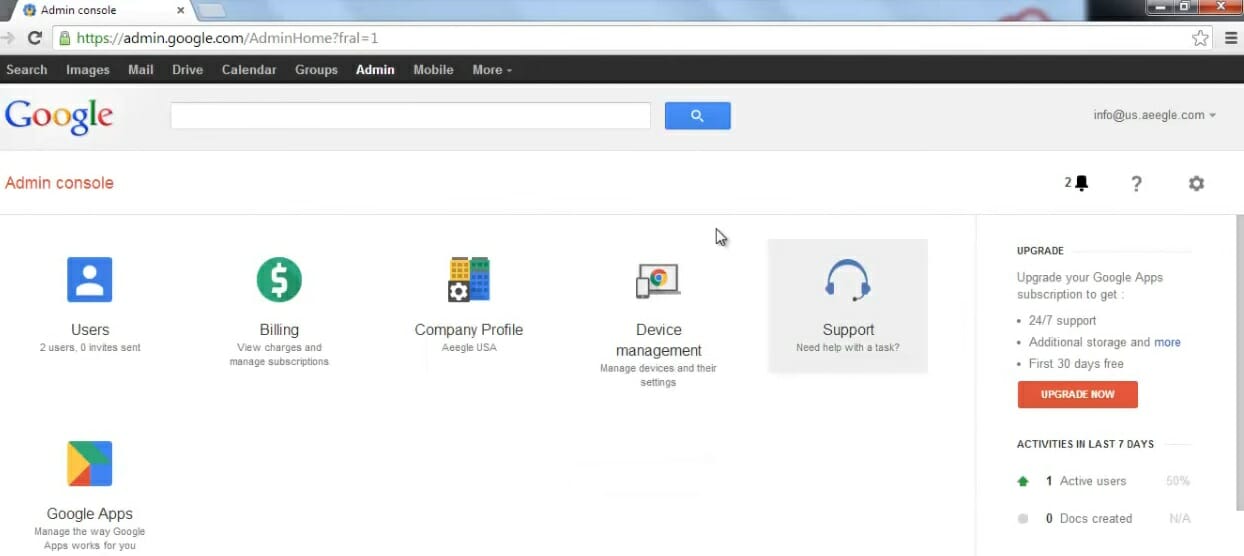 Admin console google shared drive disappeared