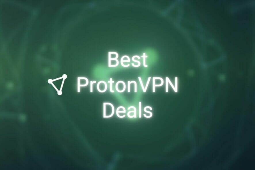 Best ProtonVPN deals