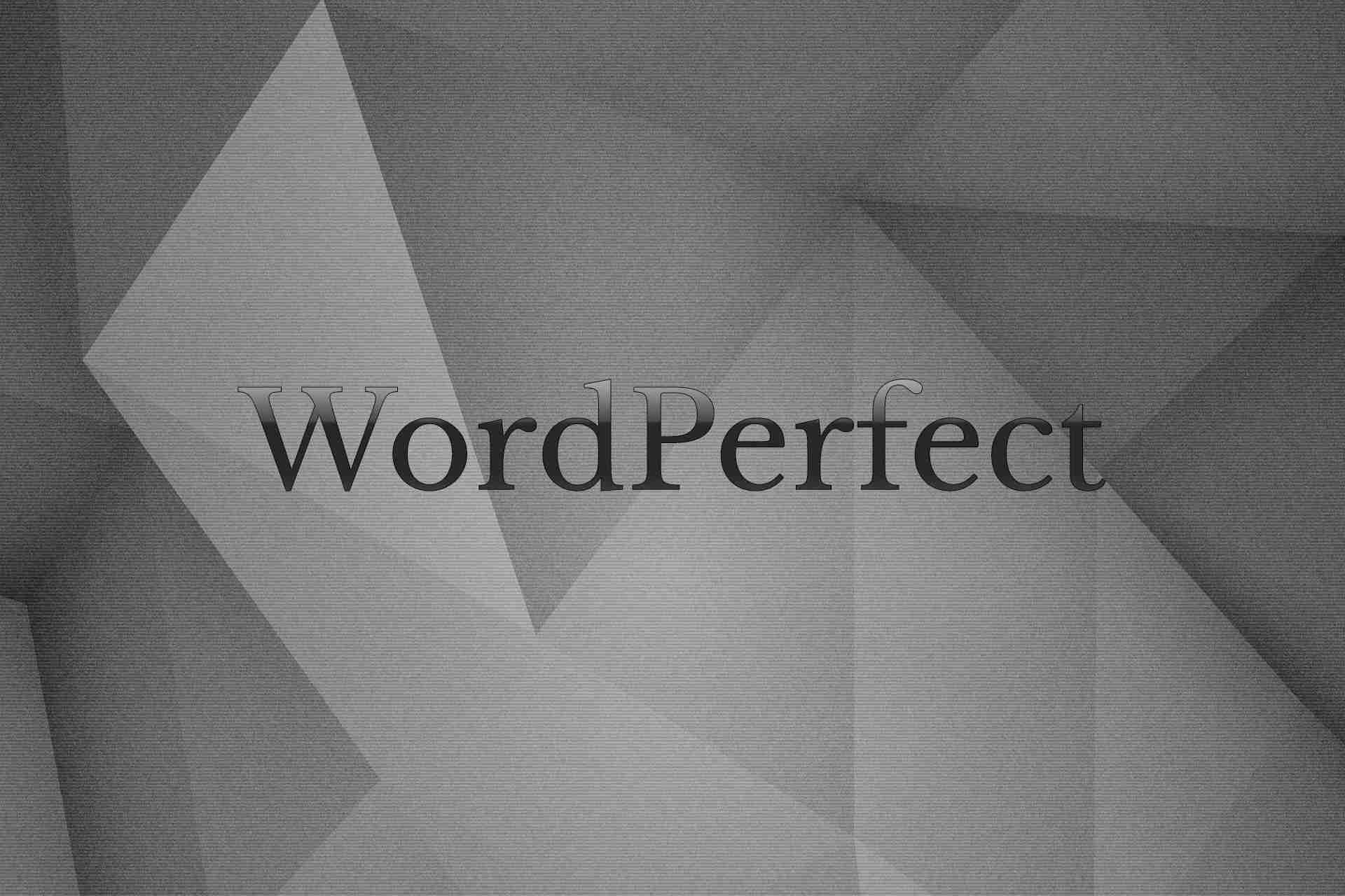 Get Corel WordPerfect at a special price this Black Friday