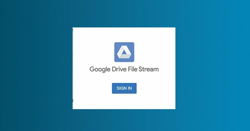 google shared drive is not showing up