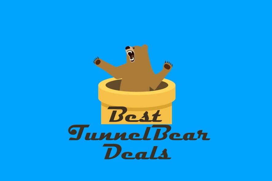 best TunnelBear deals