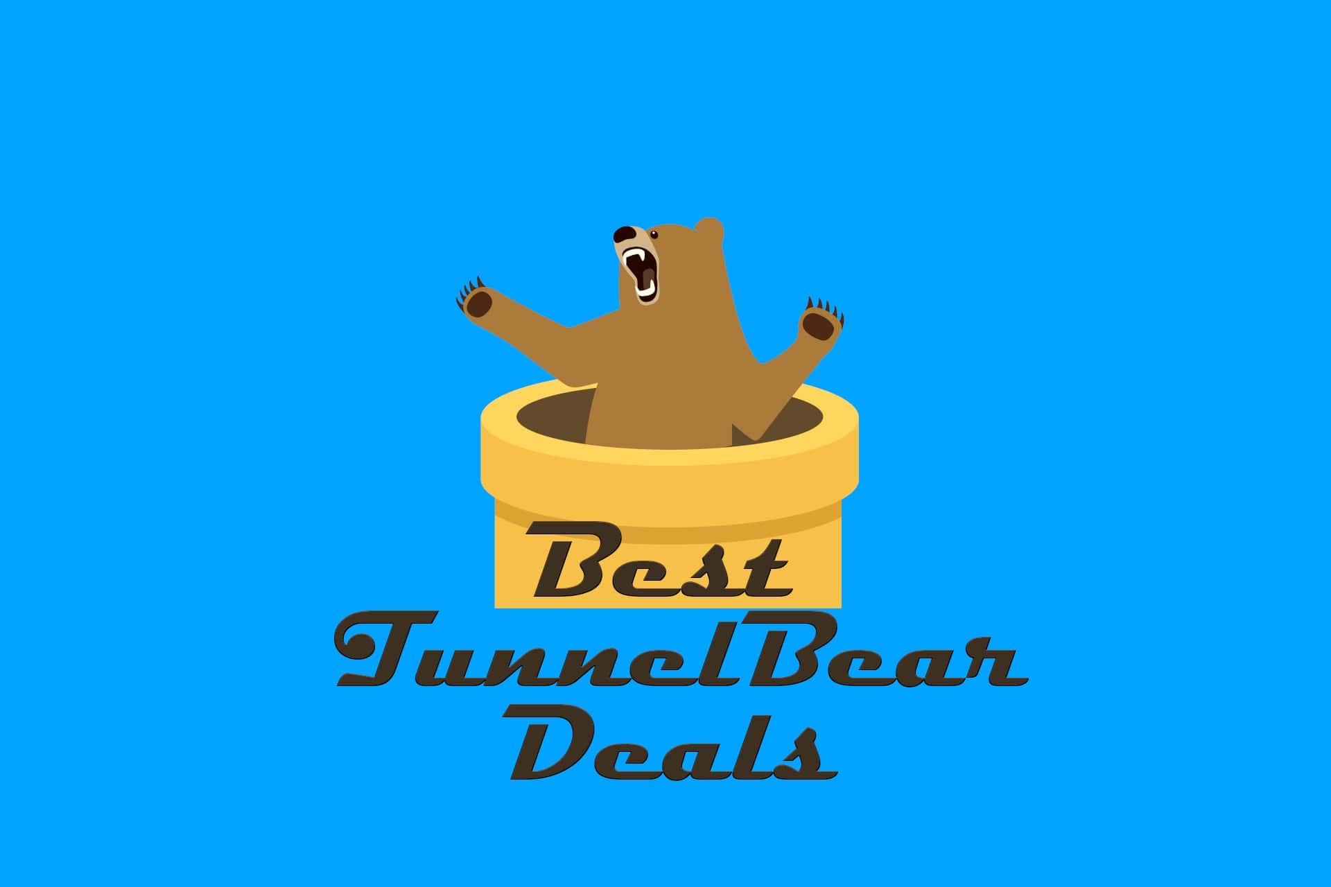 best TunnelBear deals