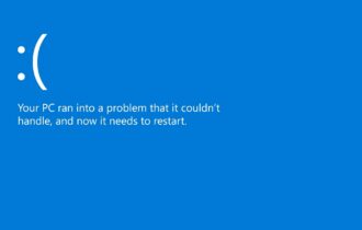 Windows 10 BSOD forced reboot
