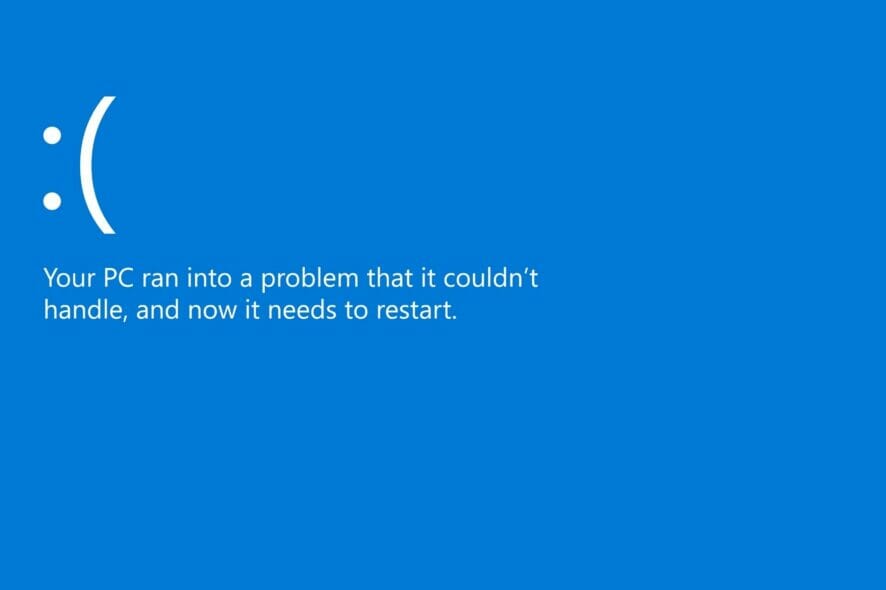 Windows 10 BSOD forced reboot