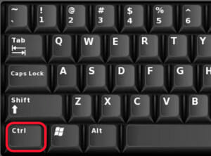 control key