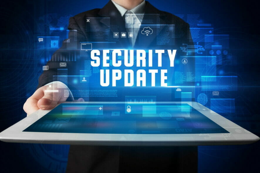 What is the latest Microsoft secutrity update