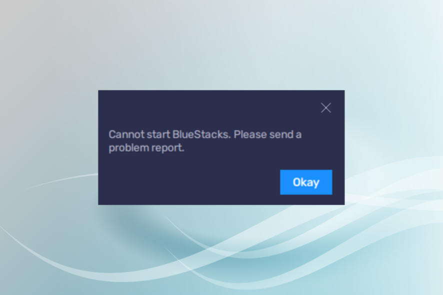 fix bluestacks not opening in Windows
